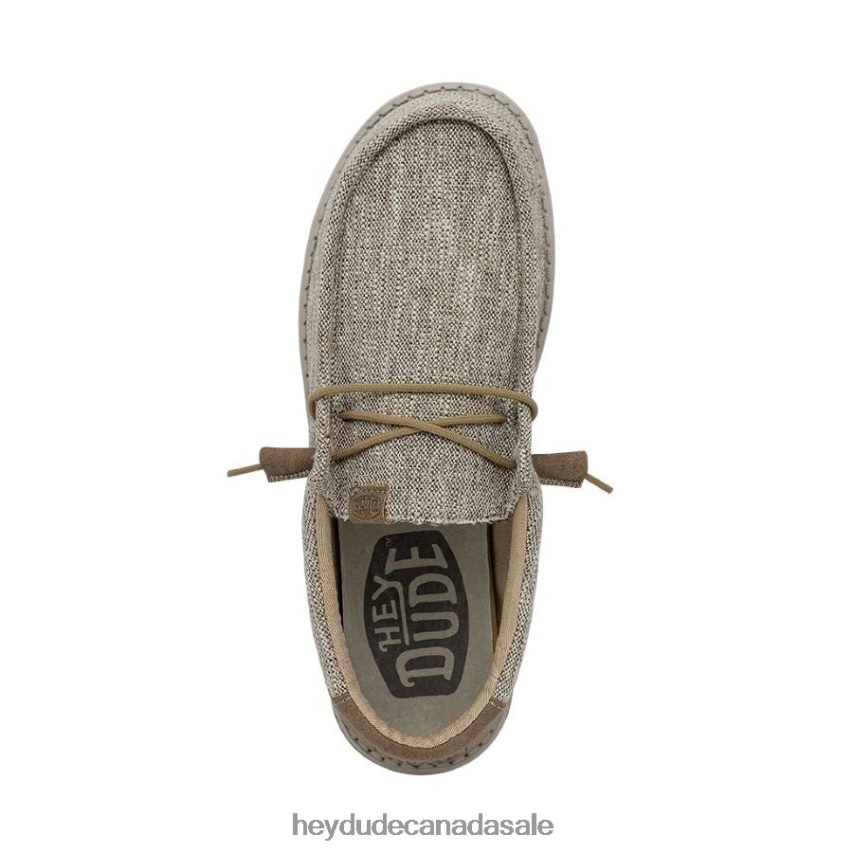 Men Wally Ascend Woven Hey Dude Walnut Shoes 0D6J4L425