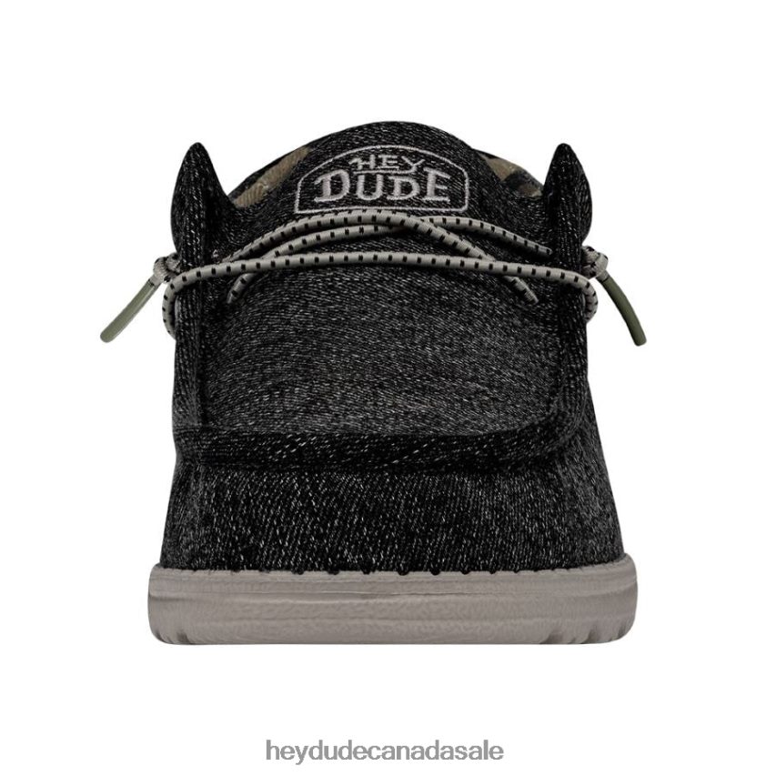 Men Wally Boho Denim Hey Dude Brown Shoes 0D6J4L355