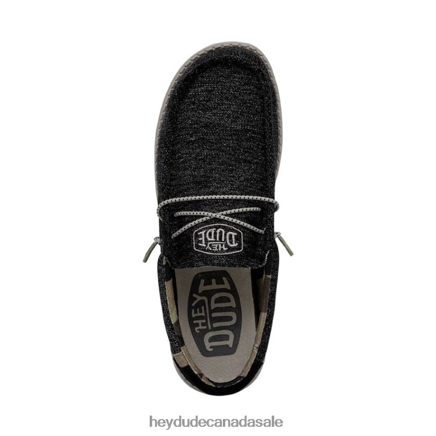 Men Wally Boho Denim Hey Dude Brown Shoes 0D6J4L355