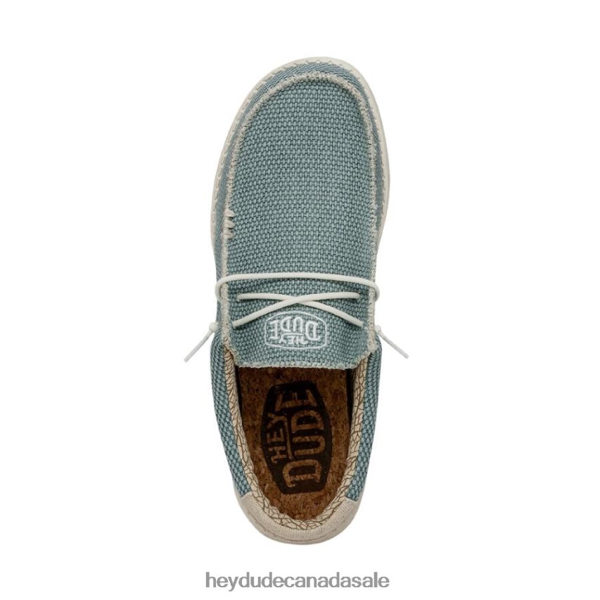 Men Wally Braided Hey Dude Aqua Shoes 0D6J4L375