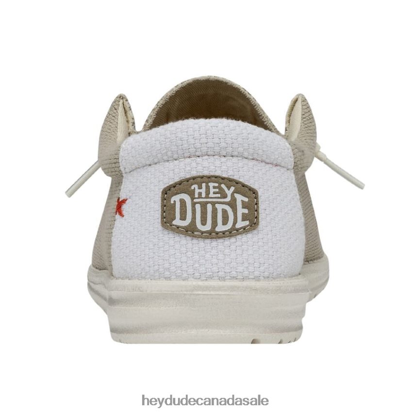 Men Wally Braided Hey Dude Off White Shoes 0D6J4L374