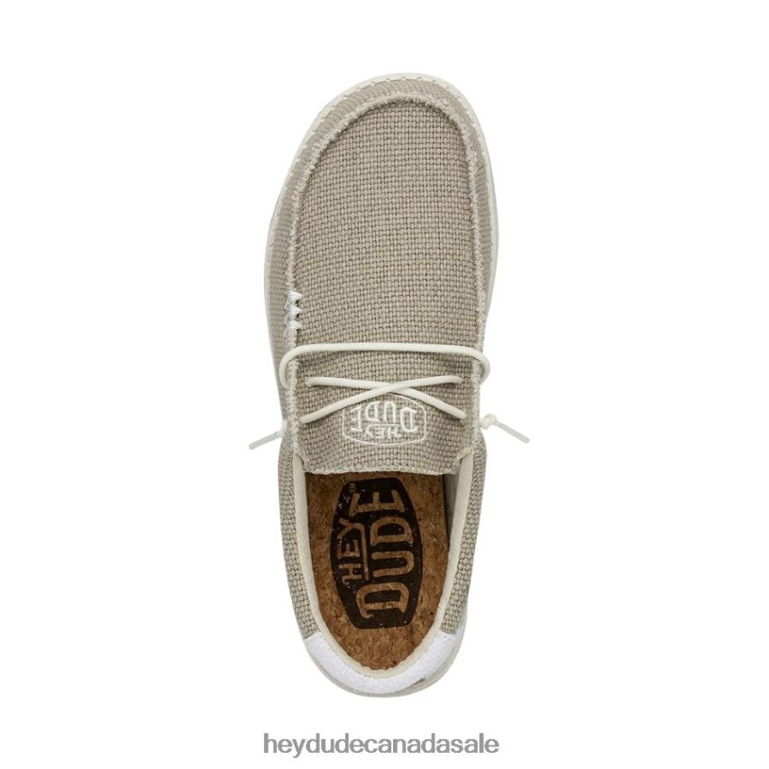Men Wally Braided Hey Dude Off White Shoes 0D6J4L374