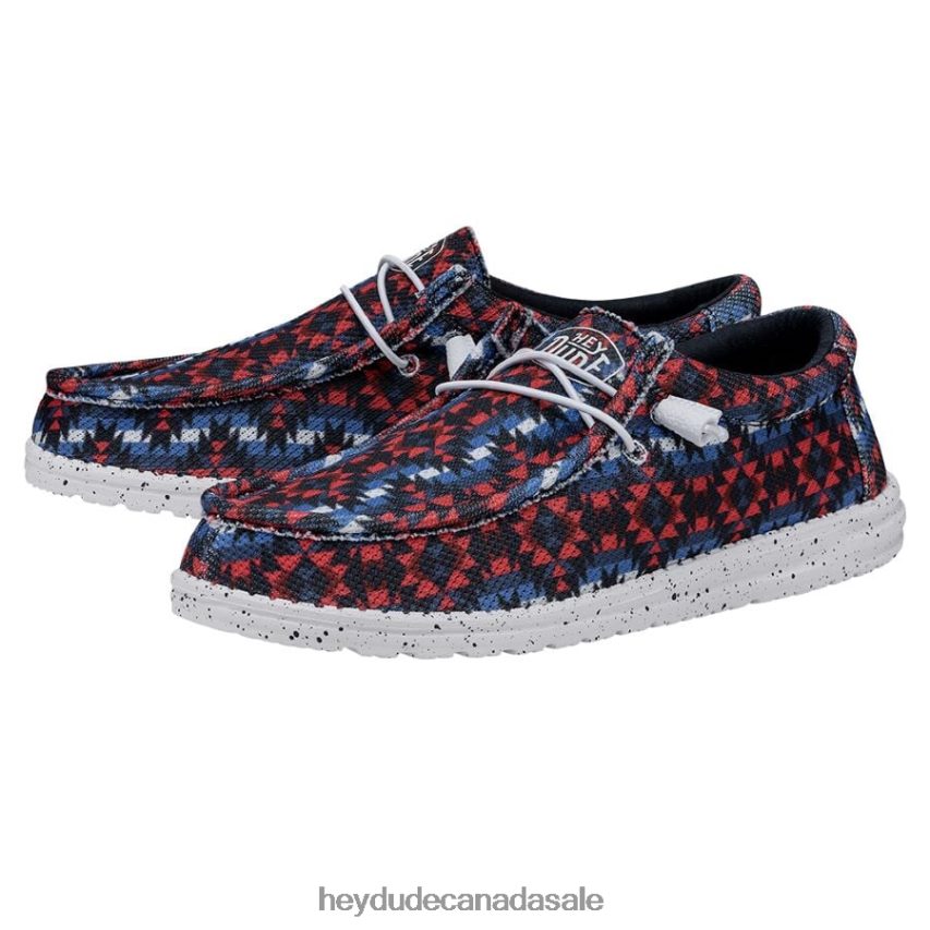 Men Wally Capitol Hey Dude Multi Shoes 0D6J4L369