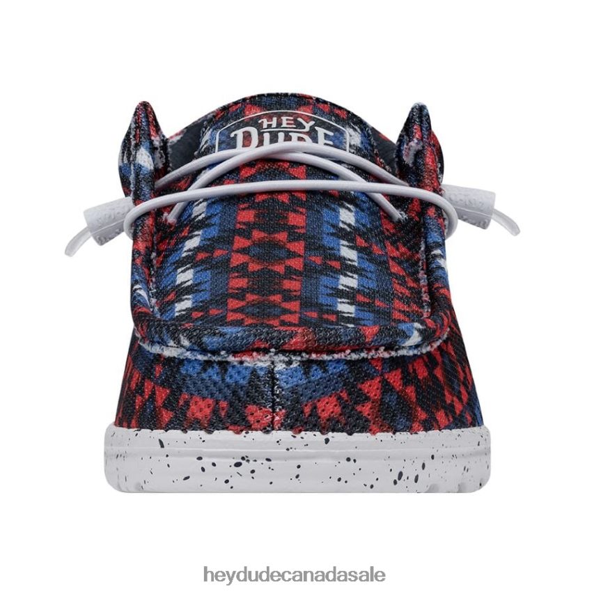 Men Wally Capitol Hey Dude Multi Shoes 0D6J4L369