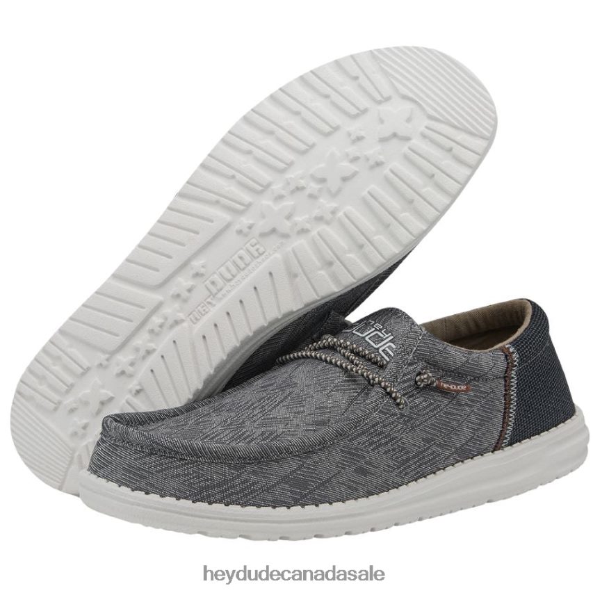 Men Wally Funk Hey Dude Blue Waves Shoes 0D6J4L457