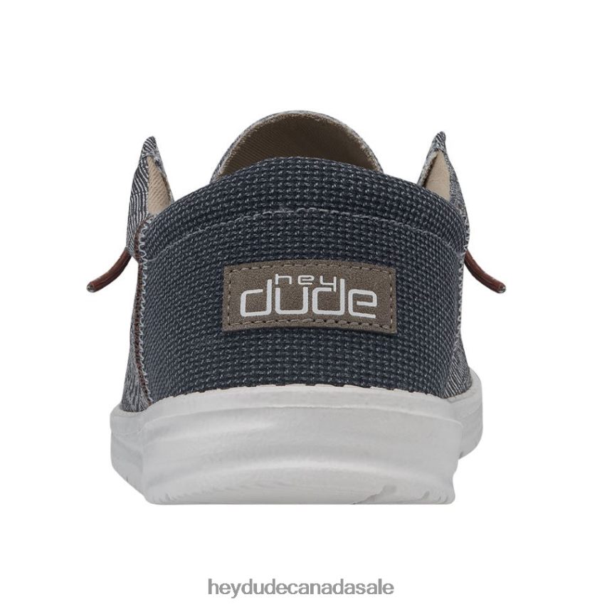 Men Wally Funk Hey Dude Blue Waves Shoes 0D6J4L457