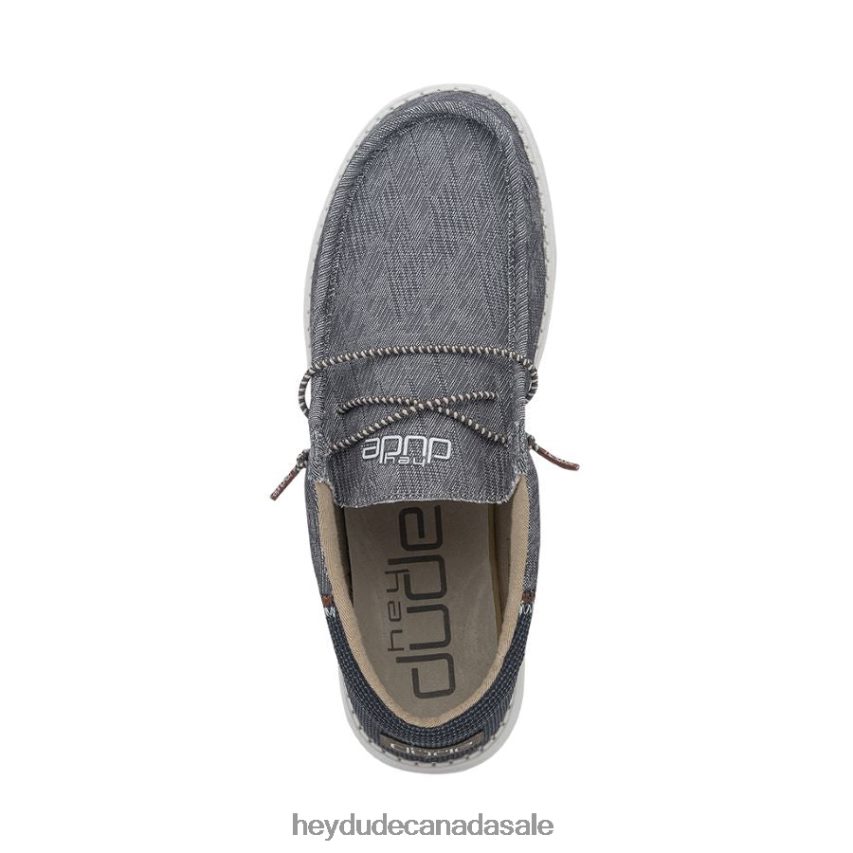 Men Wally Funk Hey Dude Blue Waves Shoes 0D6J4L457