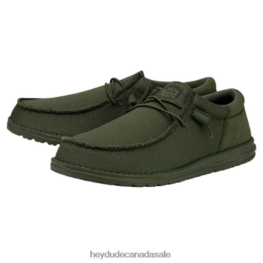 Men Wally Funk Mono Hey Dude Forest Shoes 0D6J4L381
