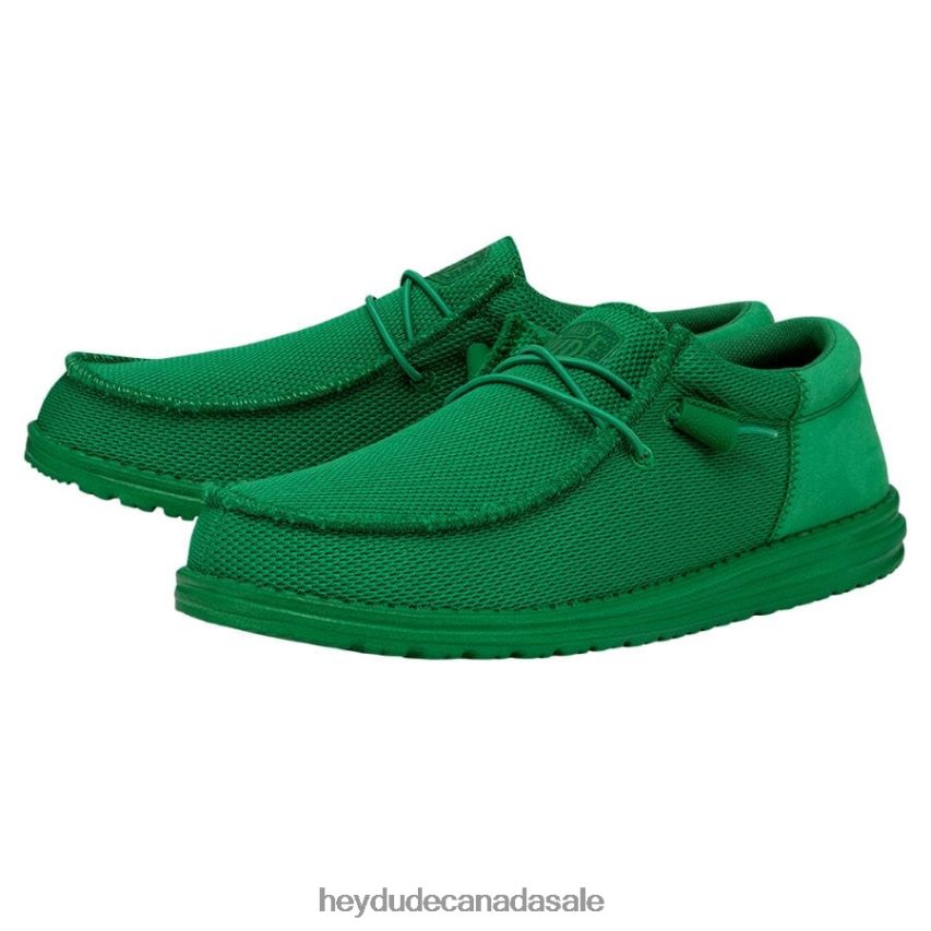 Men Wally Funk Mono Hey Dude Kelly Green Shoes 0D6J4L377