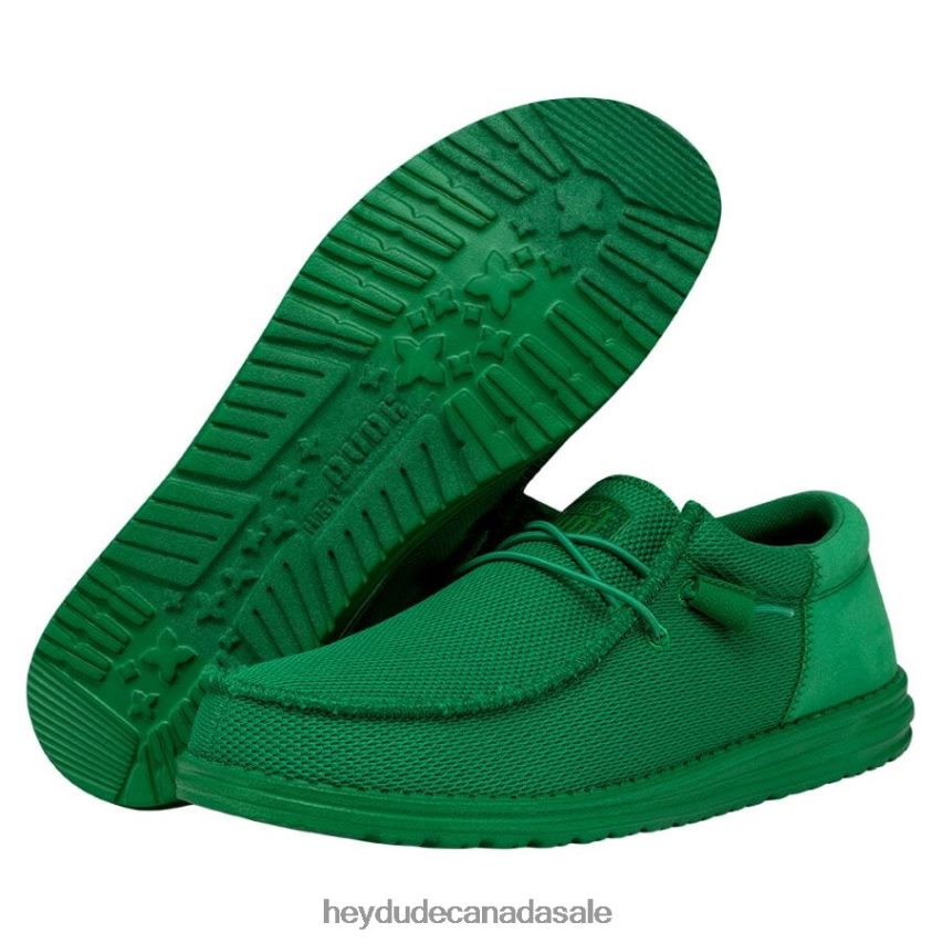Men Wally Funk Mono Hey Dude Kelly Green Shoes 0D6J4L377