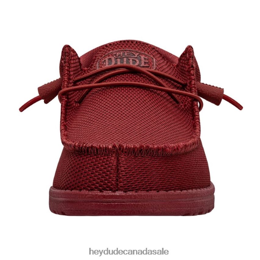 Men Wally Funk Mono Hey Dude Red Shoes 0D6J4L384