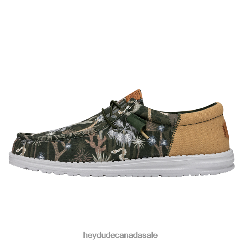 Men Wally Funk Oasis Hey Dude Green Shoes 0D6J4L310