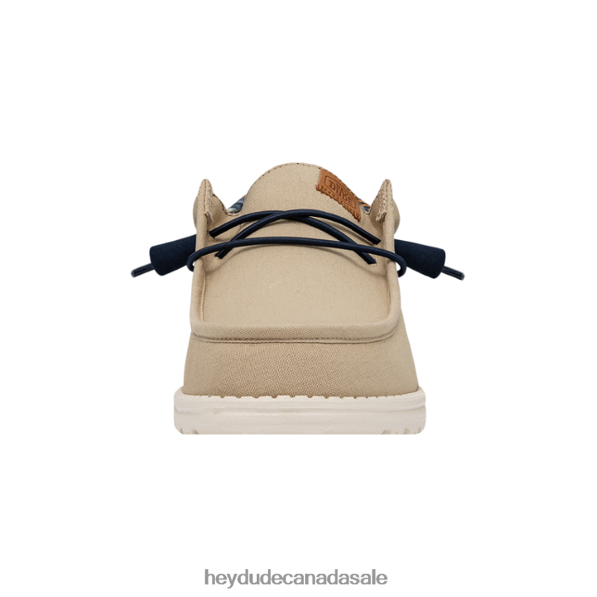 Men Wally Funk Oasis Hey Dude Tan Shoes 0D6J4L309
