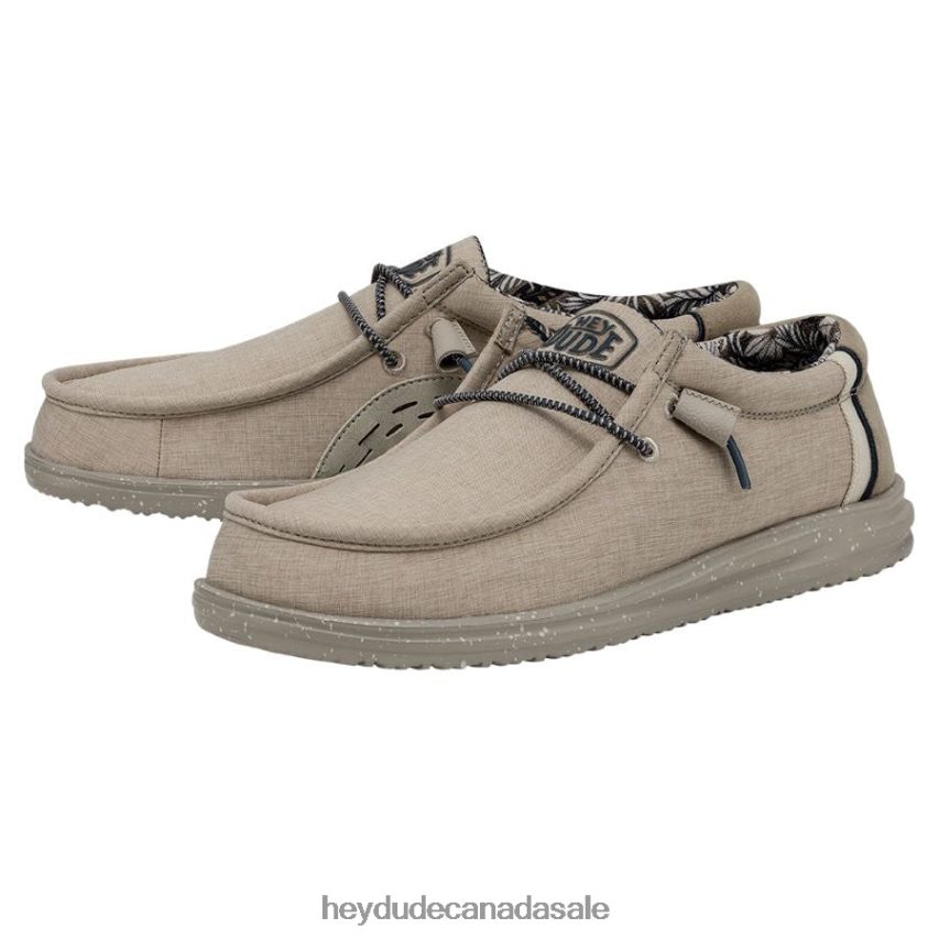 Men Wally H2O Hey Dude Sand Dollar Shoes 0D6J4L410