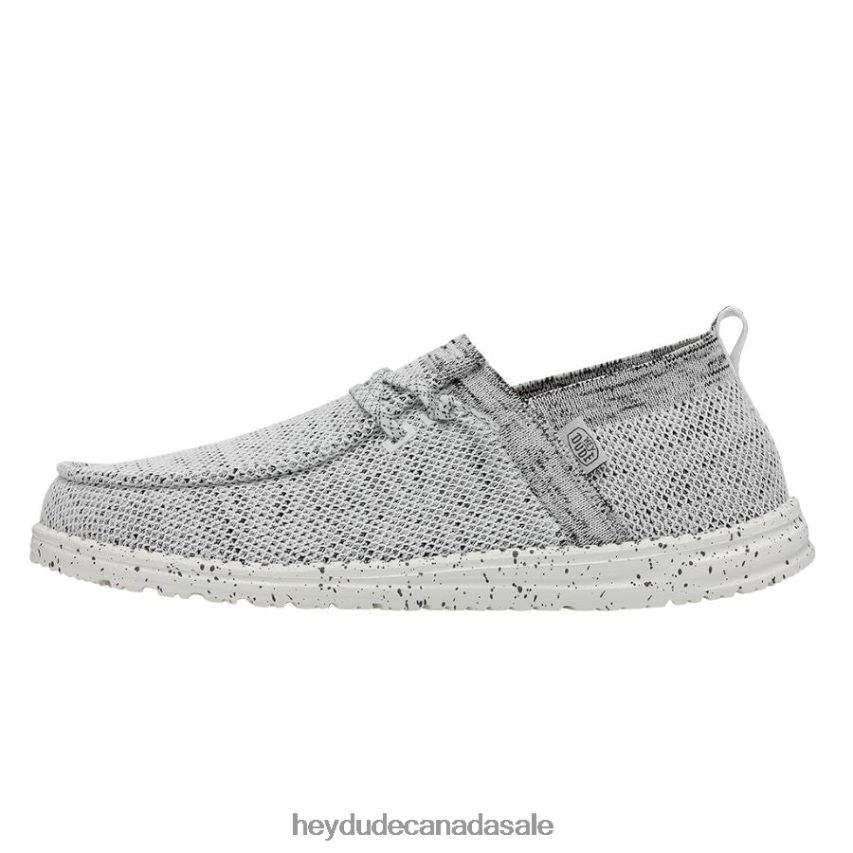 Men Wally Halo Hey Dude Stone White Shoes 0D6J4L470