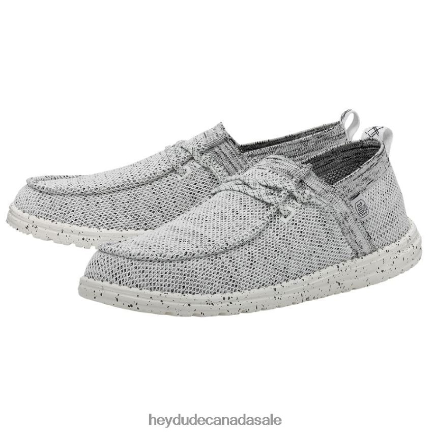 Men Wally Halo Hey Dude Stone White Shoes 0D6J4L470