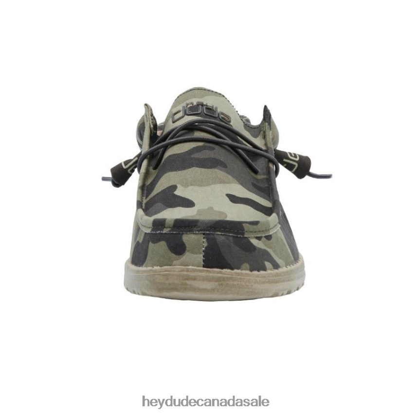 Men Wally Hey Dude Camo Shoes 0D6J4L395
