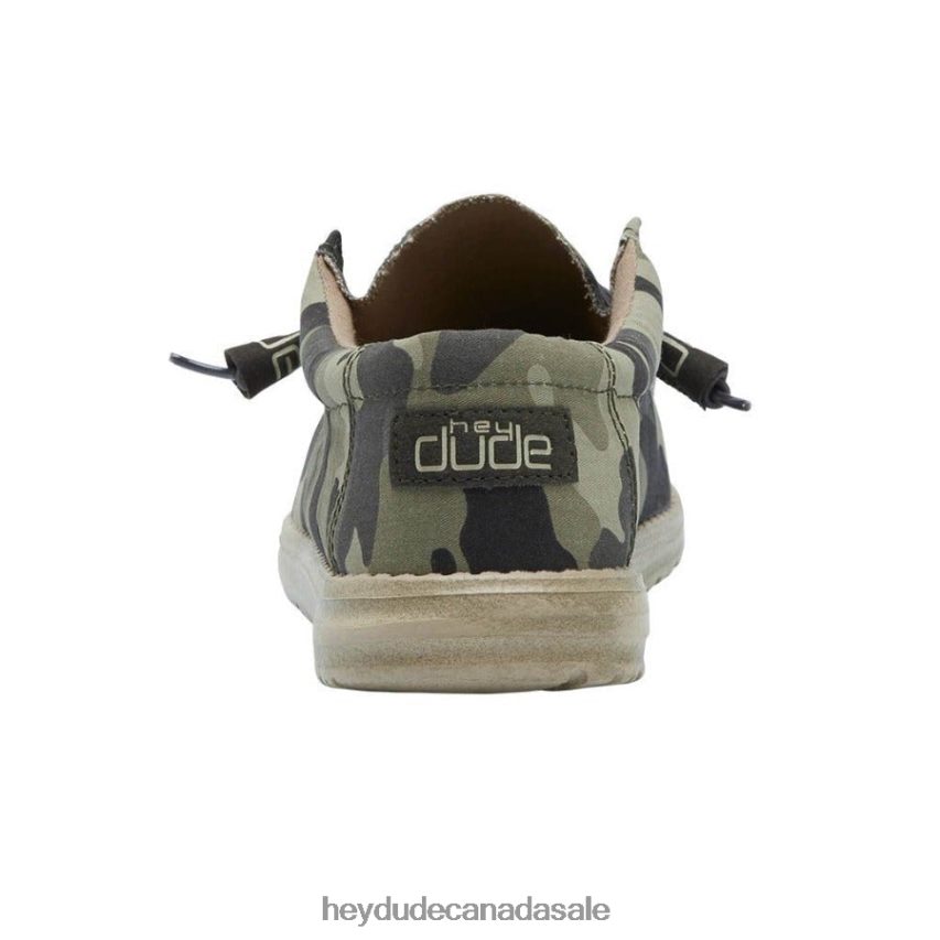 Men Wally Hey Dude Camo Shoes 0D6J4L395