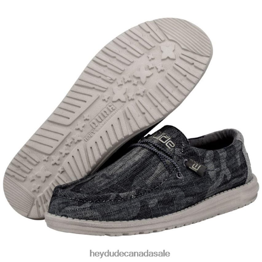 Men Wally Hey Dude Camo Tweed Shoes 0D6J4L460