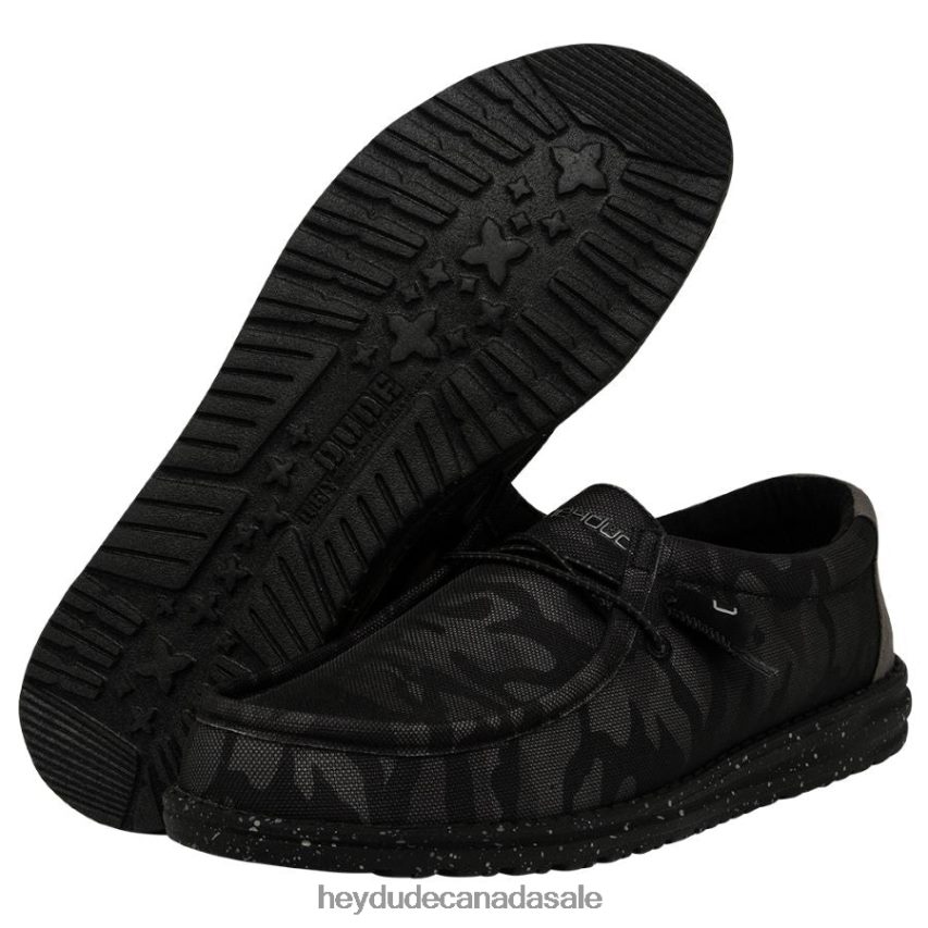 Men Wally Hey Dude Shade Camo Shoes 0D6J4L398