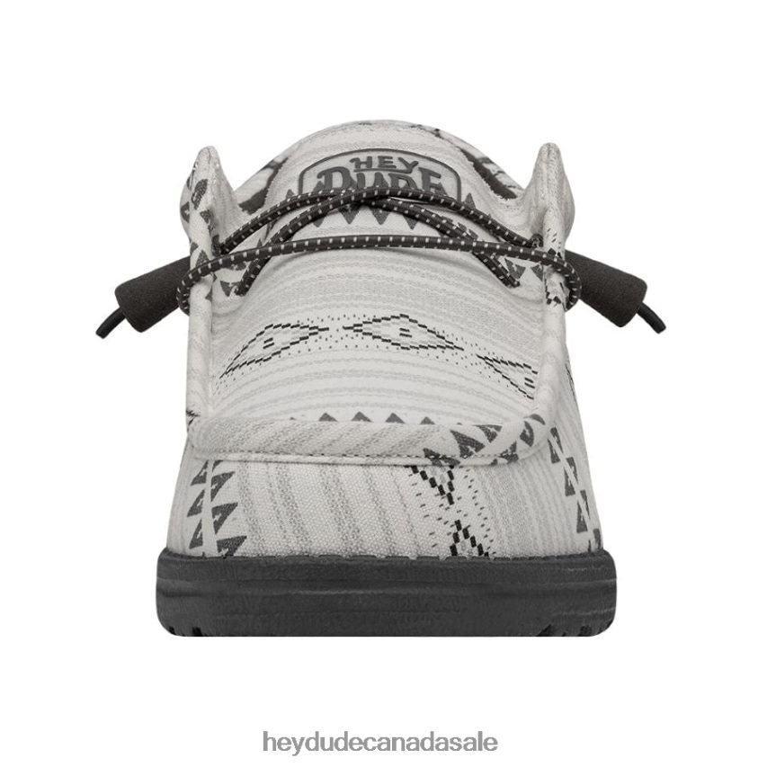 Men Wally Hey Dude Shades Grey Shoes 0D6J4L459