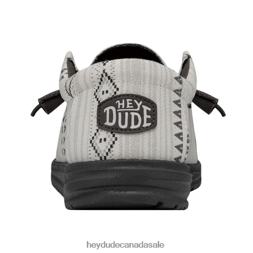 Men Wally Hey Dude Shades Grey Shoes 0D6J4L459