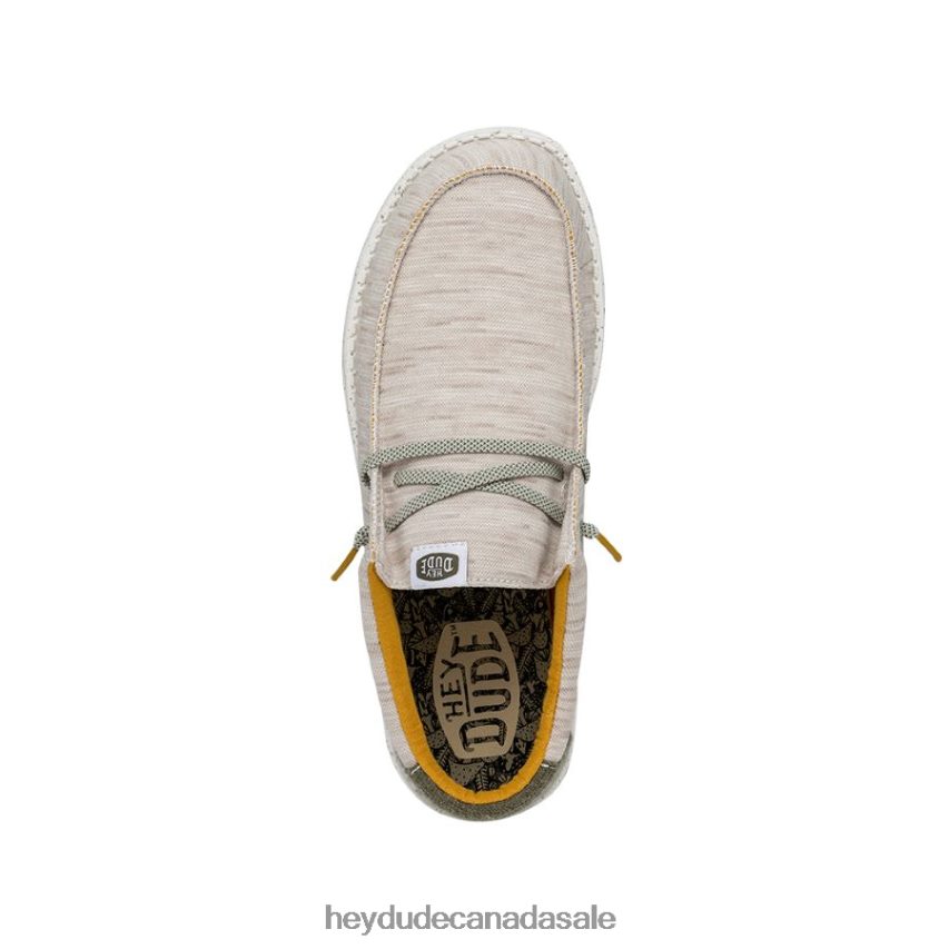 Men Wally Jersey Hey Dude Taupe Shoes 0D6J4L349