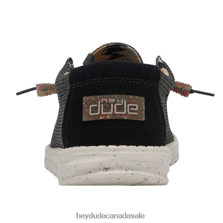 Men Wally Knit Hey Dude Charcoal Shoes 0D6J4L464