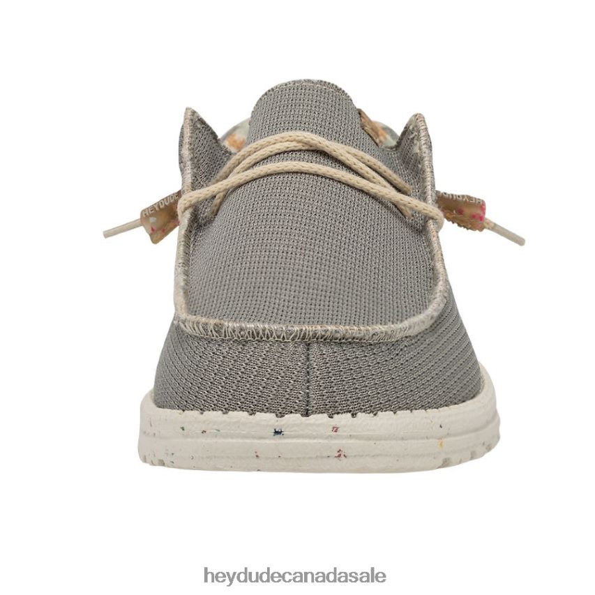 Men Wally Knit Hey Dude Cobblestone Shoes 0D6J4L465