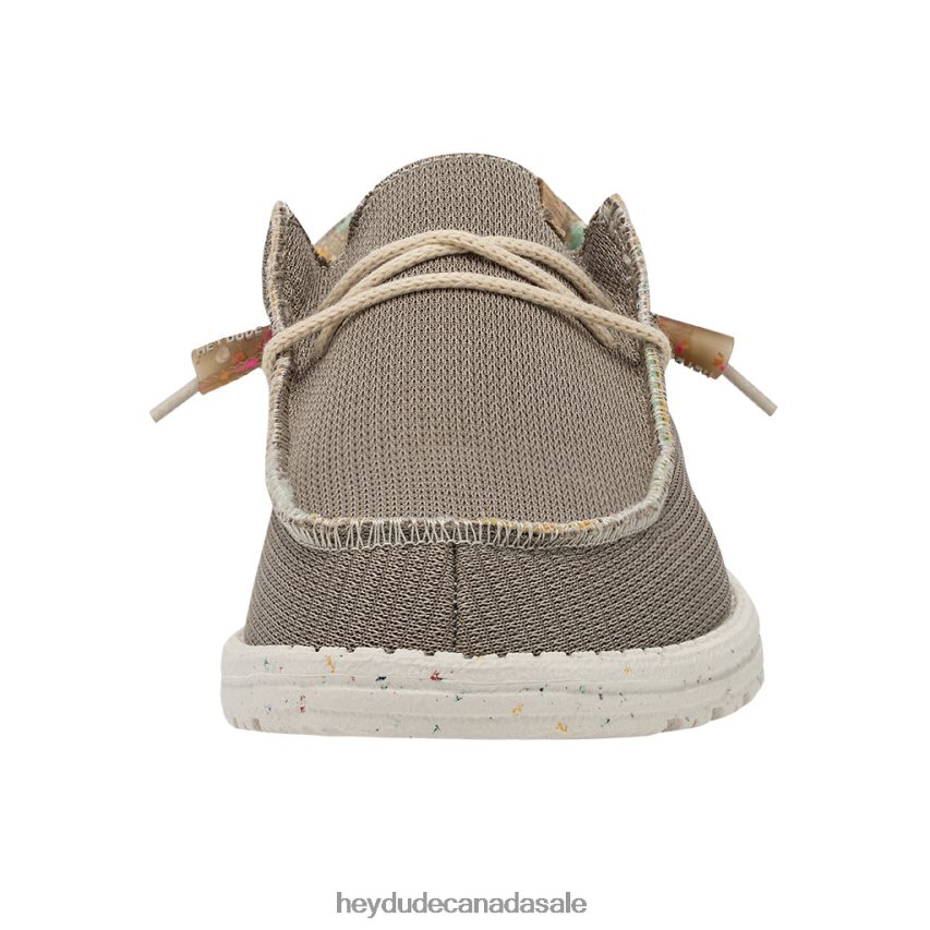 Men Wally Knit Hey Dude Desert Brown Shoes 0D6J4L466