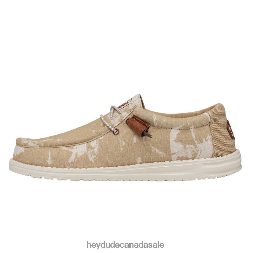 Men Wally Palm Hey Dude White Shoes 0D6J4L367