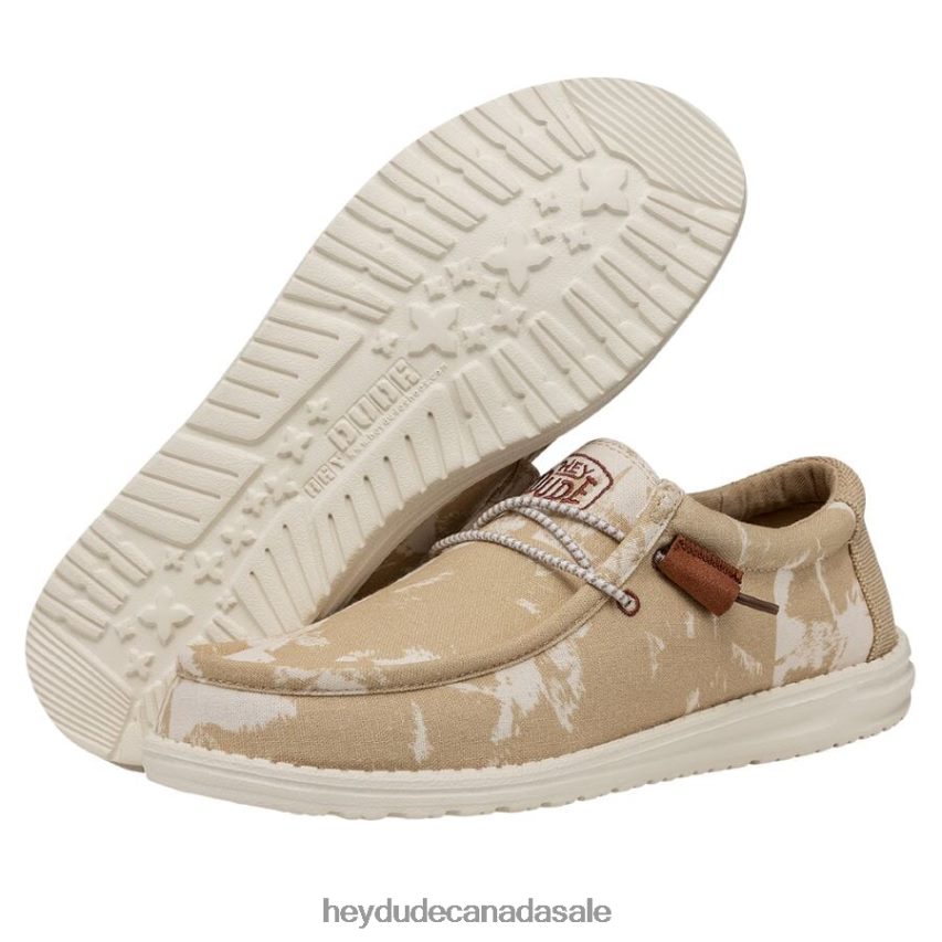 Men Wally Palm Hey Dude White Shoes 0D6J4L367