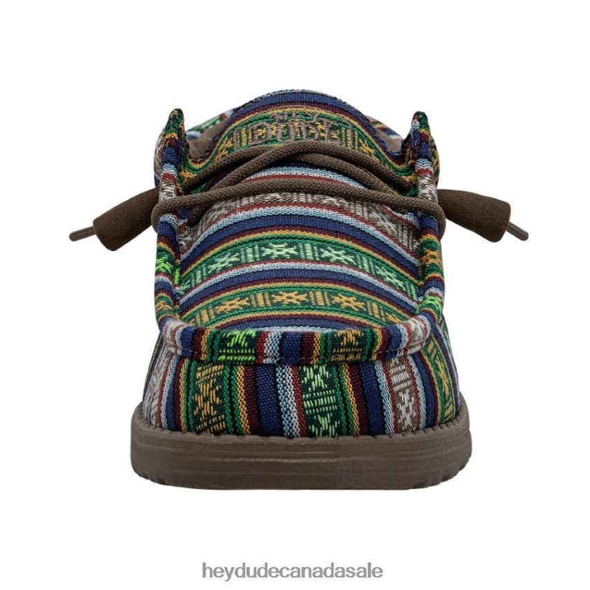 Men Wally Serape Hey Dude Blue Canyon Shoes 0D6J4L438