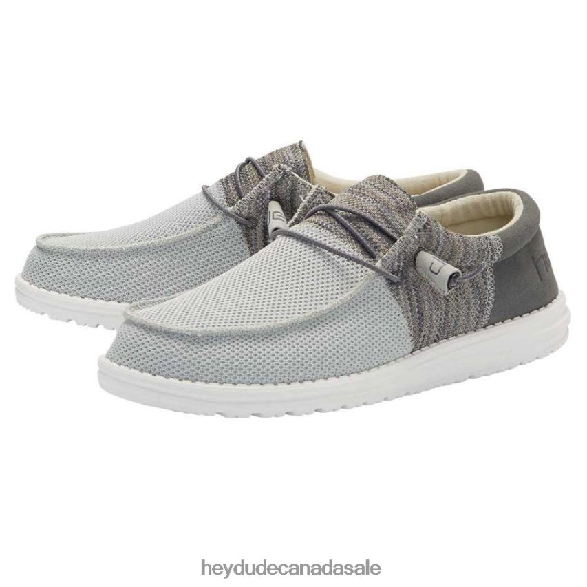 Men Wally Sox Funk Hey Dude Slate Shoes 0D6J4L389
