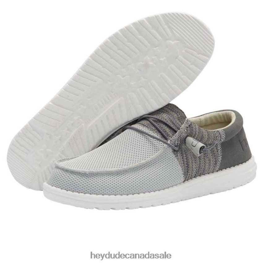 Men Wally Sox Funk Hey Dude Slate Shoes 0D6J4L389