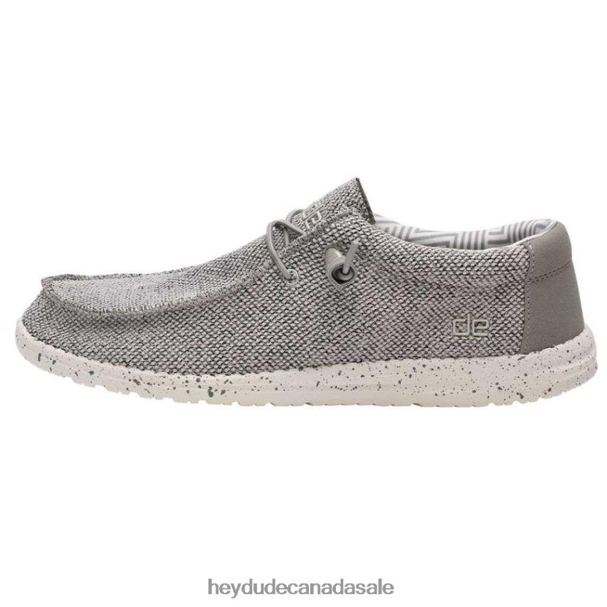 Men Wally Sox Hey Dude Ash Shoes 0D6J4L343