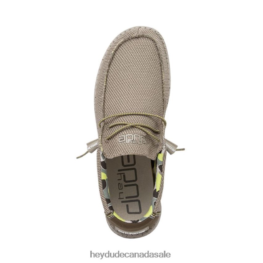 Men Wally Sox Hey Dude Camel Shoes 0D6J4L330