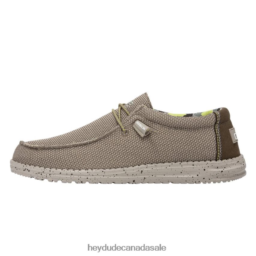 Men Wally Sox Hey Dude Camel Shoes 0D6J4L429