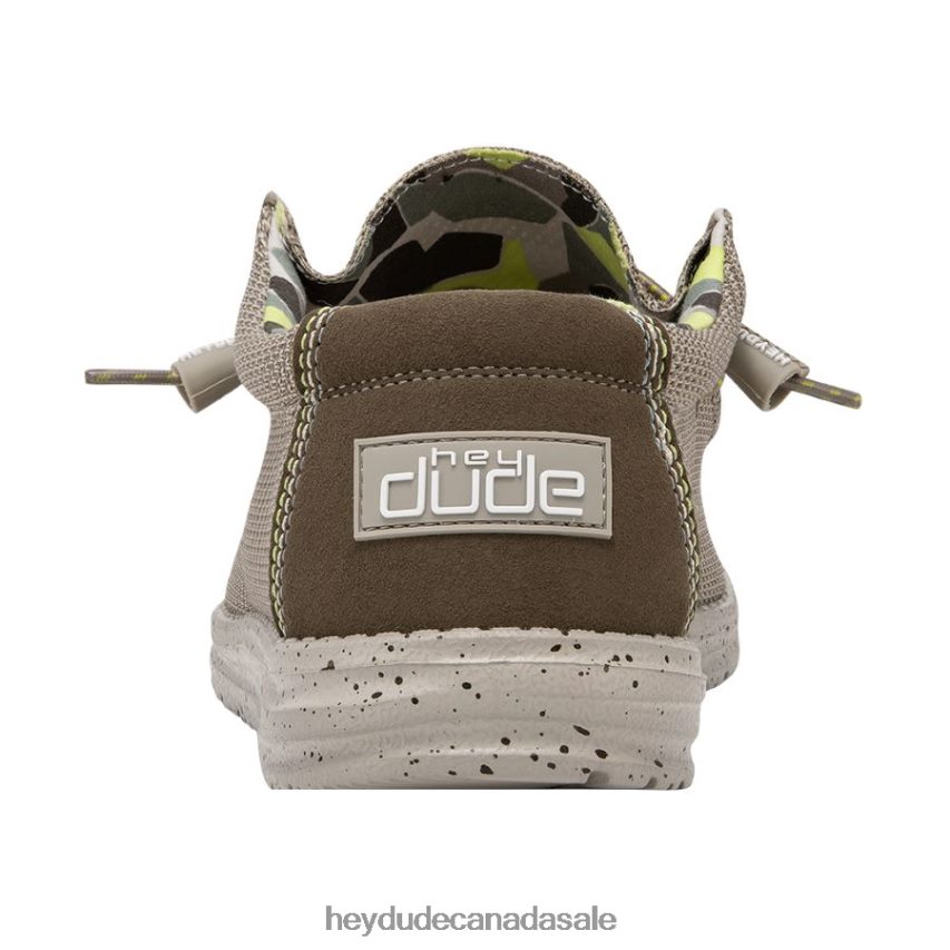 Men Wally Sox Hey Dude Camel Shoes 0D6J4L429