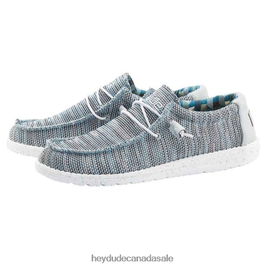 Men Wally Sox Hey Dude Ice Grey Shoes 0D6J4L336