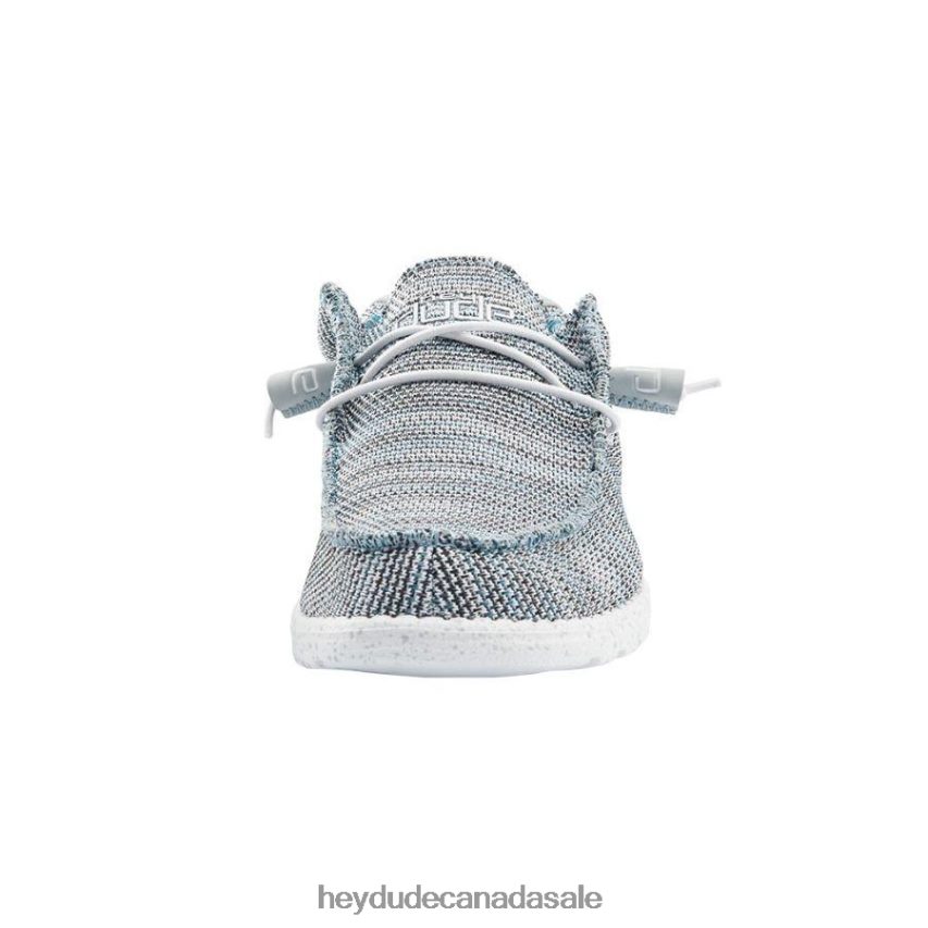 Men Wally Sox Hey Dude Ice Grey Shoes 0D6J4L336