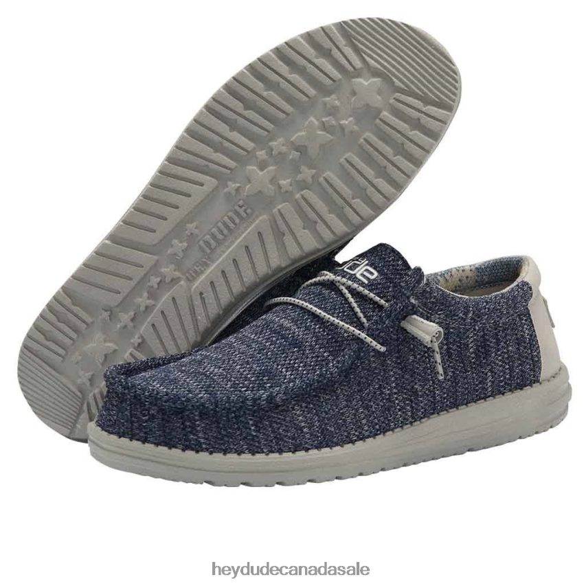 Men Wally Sox Hey Dude Moonlit Ocean Shoes 0D6J4L341