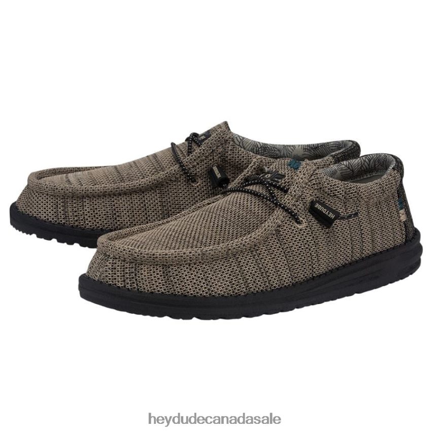 Men Wally Sox Hey Dude Timber Wolf Shoes 0D6J4L333