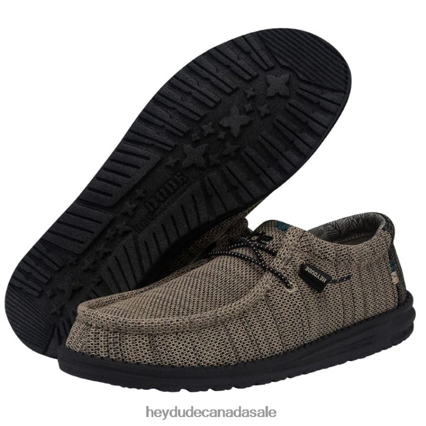 Men Wally Sox Hey Dude Timber Wolf Shoes 0D6J4L333