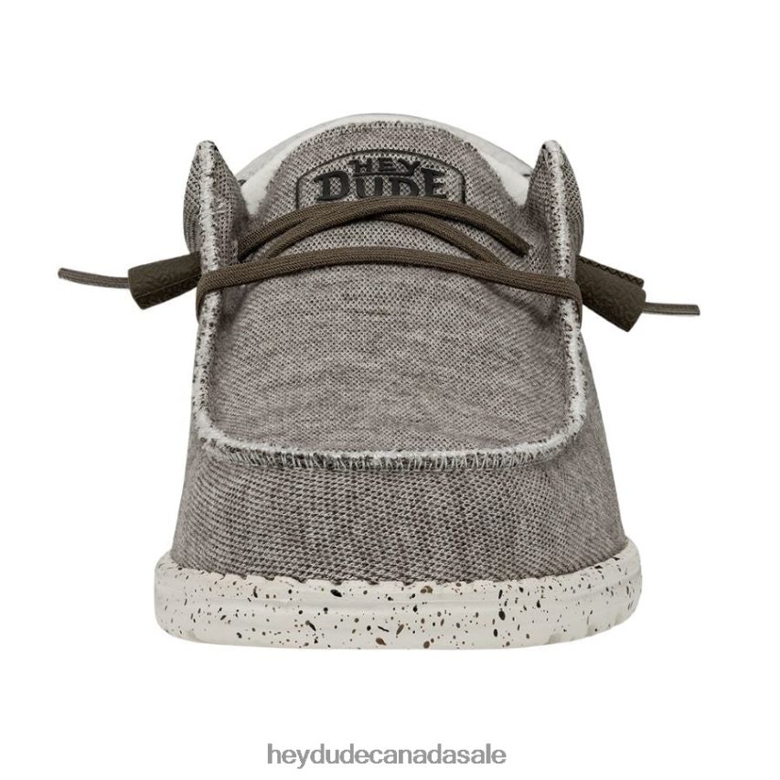 Men Wally Stitch Hey Dude Teak Shoes 0D6J4L439