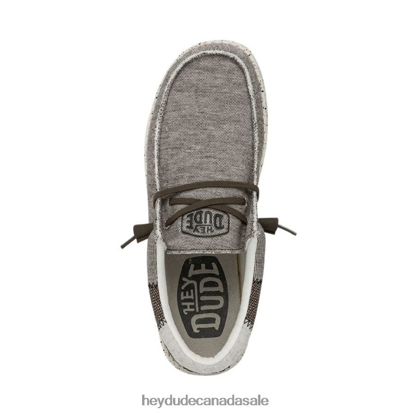 Men Wally Stitch Hey Dude Teak Shoes 0D6J4L439