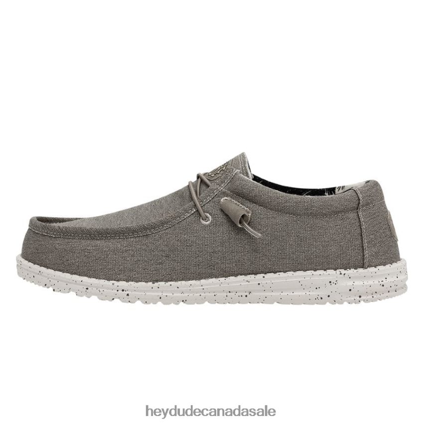 Men Wally Stretch Hey Dude Beige Shoes 0D6J4L321