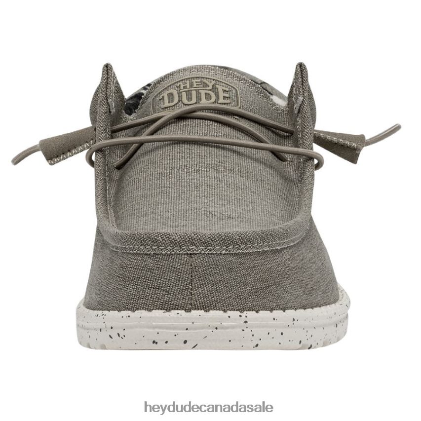 Men Wally Stretch Hey Dude Beige Shoes 0D6J4L321