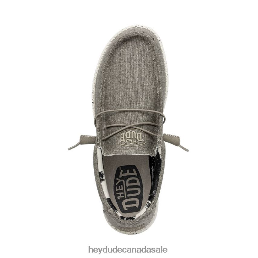 Men Wally Stretch Hey Dude Beige Shoes 0D6J4L321
