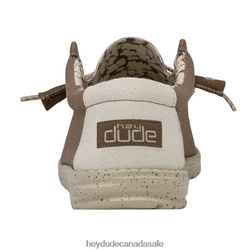 Men Wally Stretch Hey Dude Clay Shoes 0D6J4L327